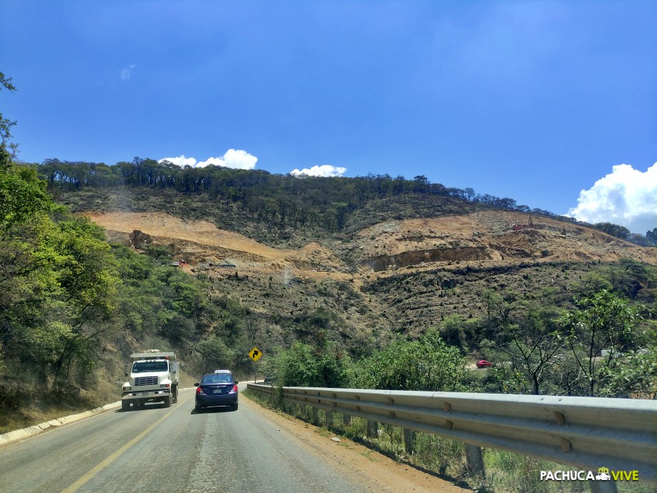 #Galería: Así van los avances de la autopista Real del Monte - Huasca