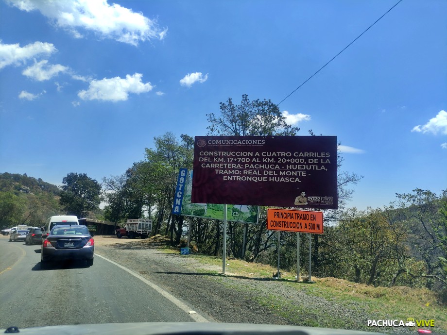 #Galería: Así van los avances de la autopista Real del Monte - Huasca