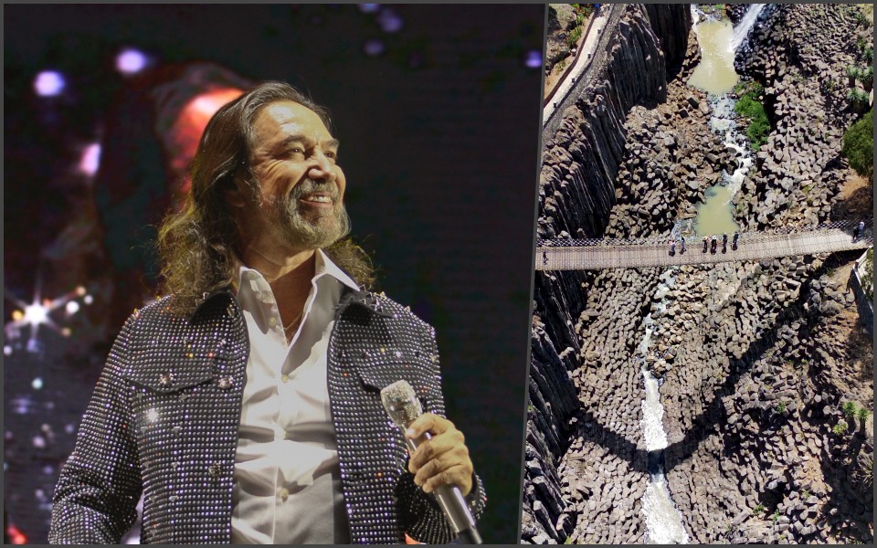 #Video: "Hermosísimo lugar", El Buki destaca destino turístico de Hidalgo durante concierto