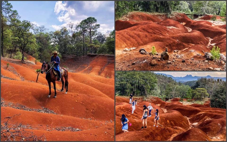 En Huasca también hay dunas rojas; así es este bello lugar que puedes visitar en el Pueblo Mágico