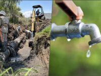 Afectado el suministro de agua en estas 12 colonias debido a una fuga