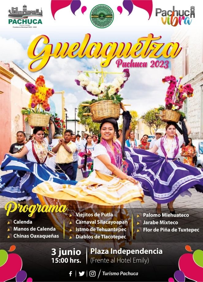¡Fiesta oaxaqueña! Llegará la Guelaguetza a Pachuca