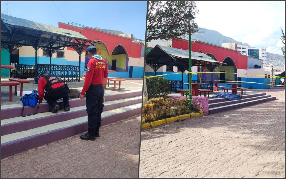 Hombre es hallado sin vida en Jardín del Arte de Pachuca