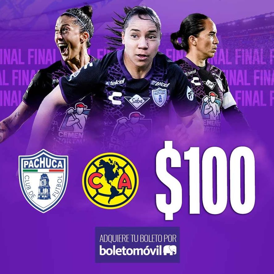 FINAL femenil: Pachuca vs. América; detalles y venta de boletos