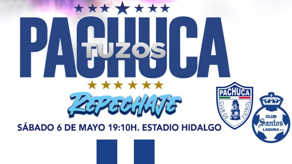 Reclasificación Pachuca vs. Santos, estadio Hidalgo: precio y venta de boletos