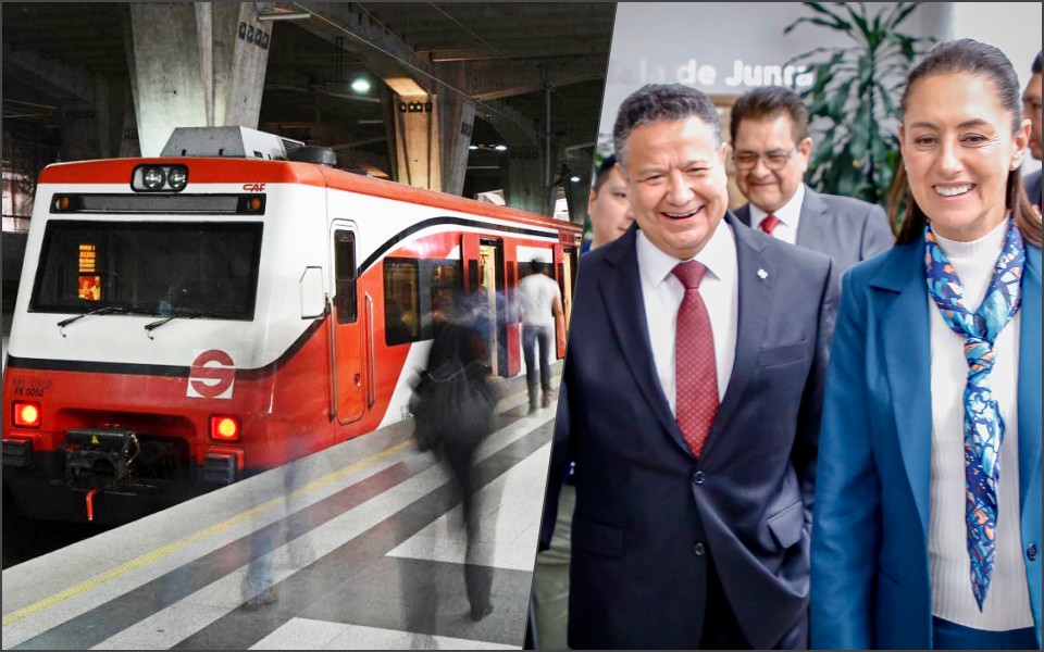 Propone Sheinbaum que tren suburbano CDMX-AIFA llegue hasta Pachuca