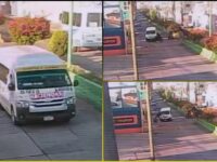 Captan a urvan dándose a la fuga tras atropellar a motociclista en Tulancingo | VIDEO