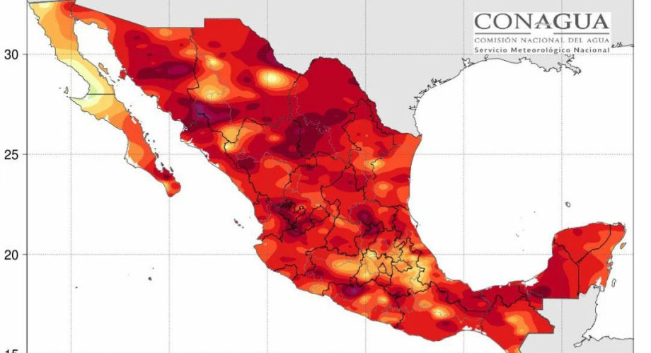 Tercera onda de calor afecta a Hidalgo con altas temperaturas