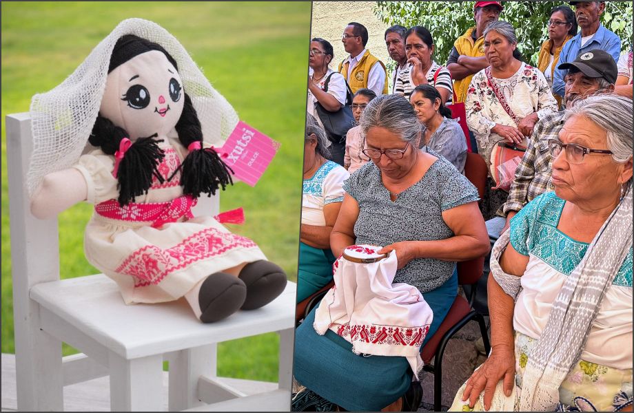 Niegan registros de marca de Nxutsi, la polémica muñeca creada con apropiación cultural en Hidalgo