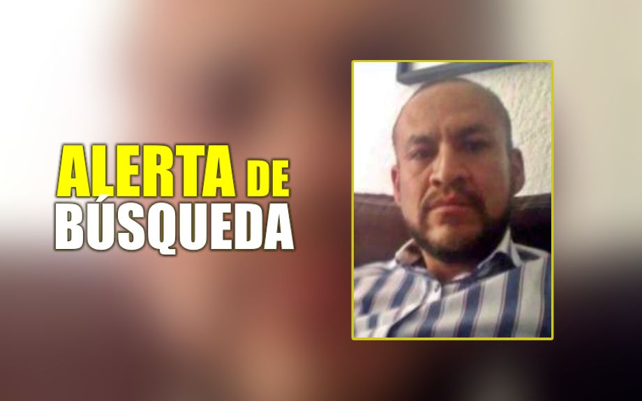 Hombre de 39 años desapareció en Pachuca; piden ayuda para encontrarlo