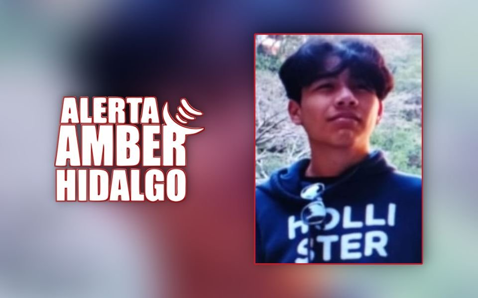 Activan Alerta Amber por adolescente desaparecido en Mineral de la Reforma