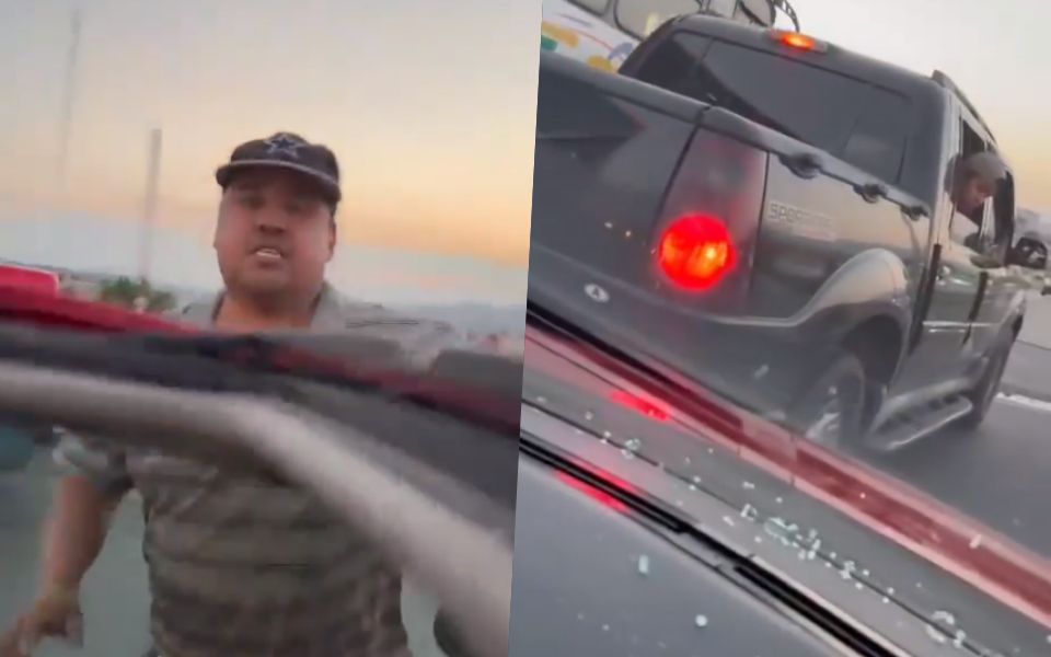 #Video: Agreden a pareja en puente de Pachuca