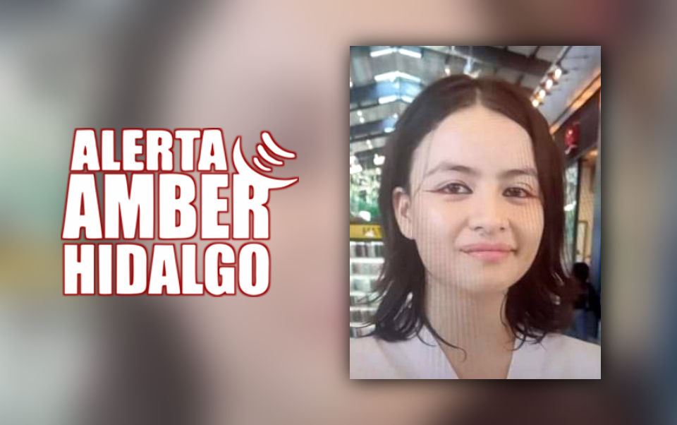 #AlertaAmber: Ximena desapareció en Pachuca; piden ayuda para encontrarla