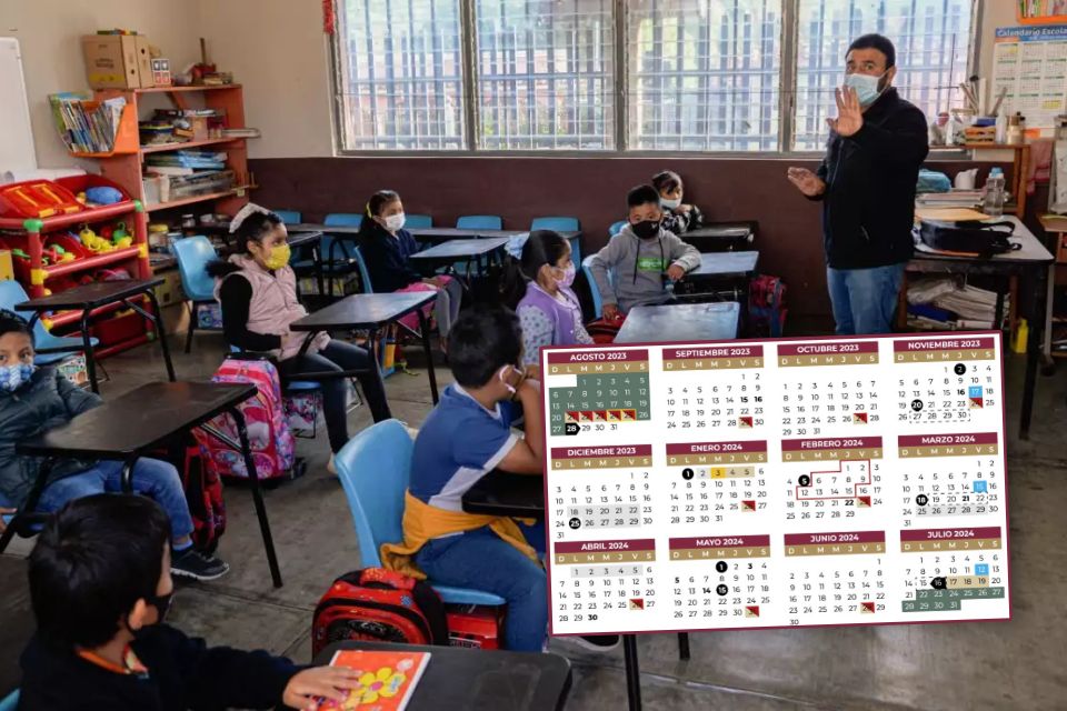 Calendario escolar ciclo 2023-2024: estas son las fechas relevantes puentes y suspensiones