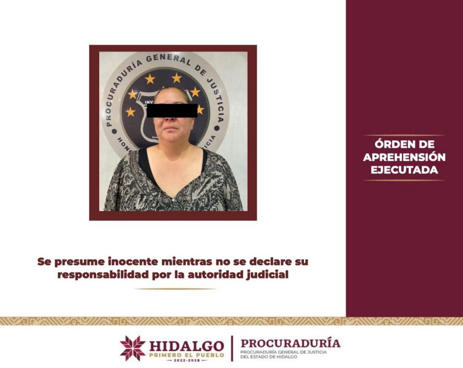 Siguen cayendo... detienen en Pachuca a exfuncionaria de contraloría