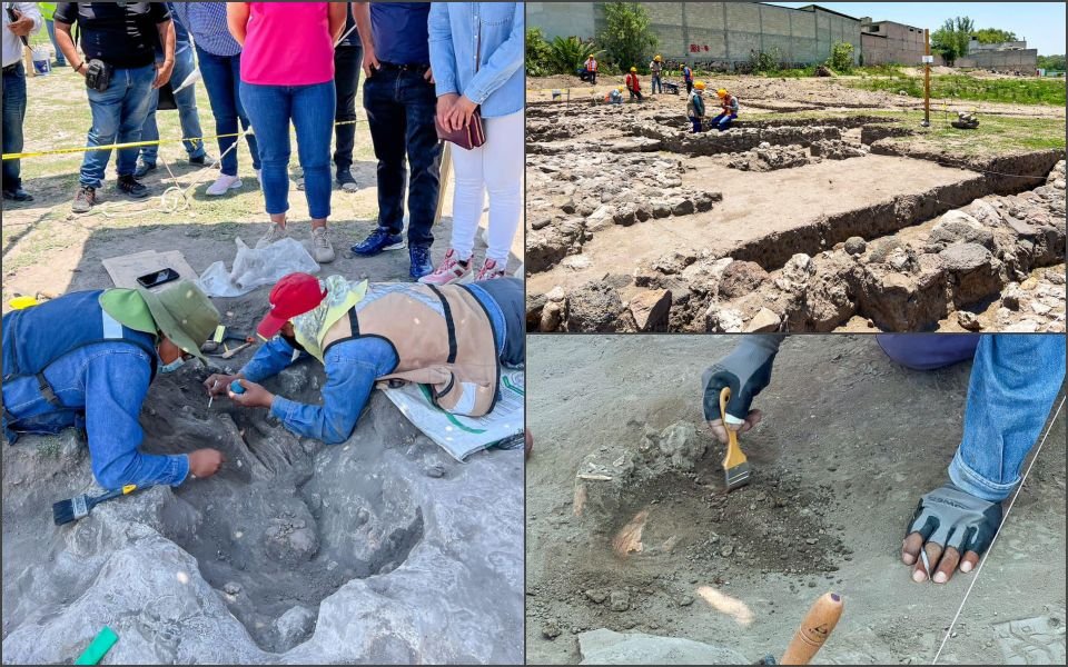 Descubren tesoro prehispánico en Tula, justo donde se construye un Walmart