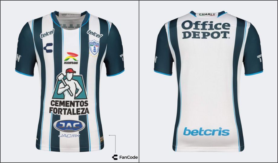 ¡Nueva piel tuza! Presentan el nuevo uniforme de Pachuca para la temporada 23-24