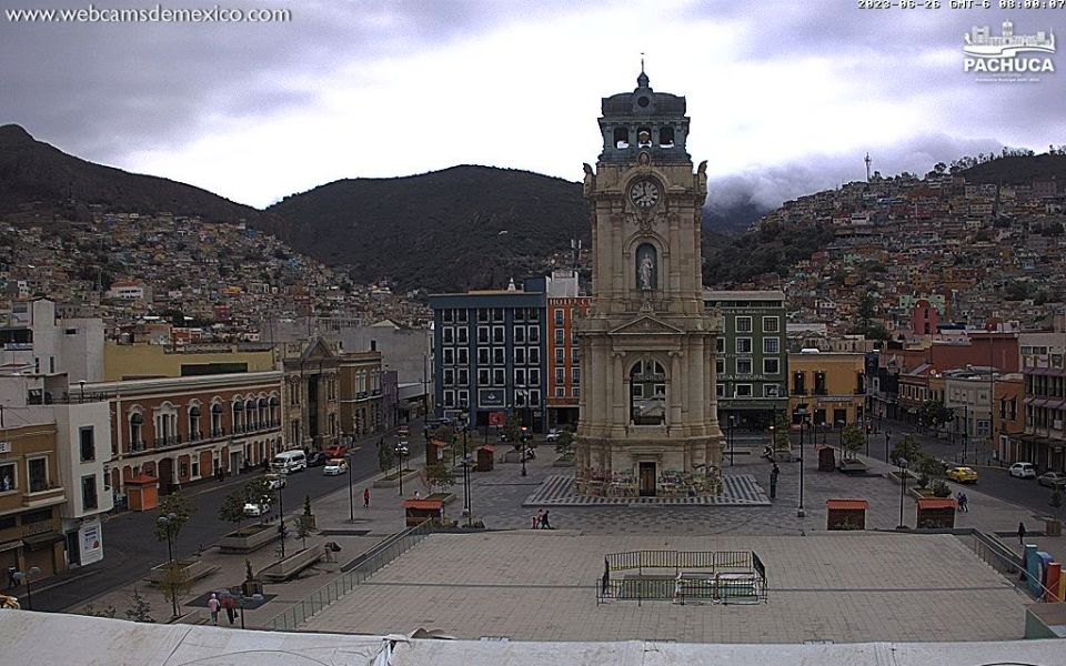 Onda tropical y fenómeno ciclónico refrescan a Hidalgo con lluvias, nublados y viento