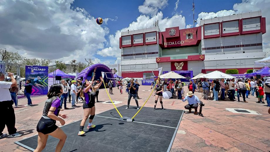 Llega a Pachuca el Trophy Tour del Campeonato Mundial de Voleibol de Playa