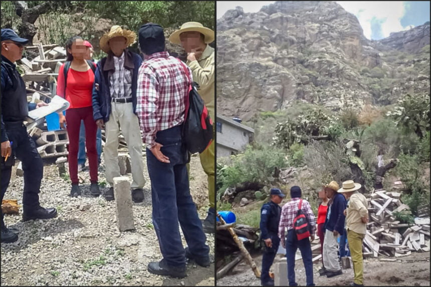 Se perdió en Mineral del Chico y lo rescató la Policía Turística en San Agustín Tlaxiaca