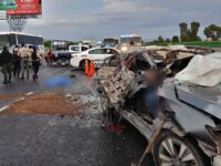 #Trágico 😰 Fallecen dos personas en accidente sobre la México-Pachuca