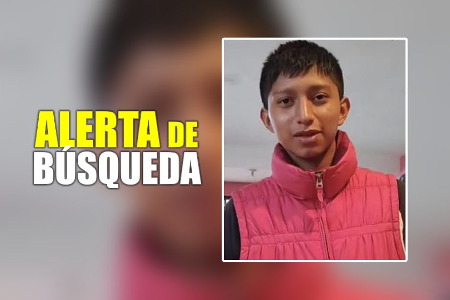 #AlertaDeBúsqueda ❗ Erick Antonio desapareció en Pachuca; piden ayuda para encontrarlo