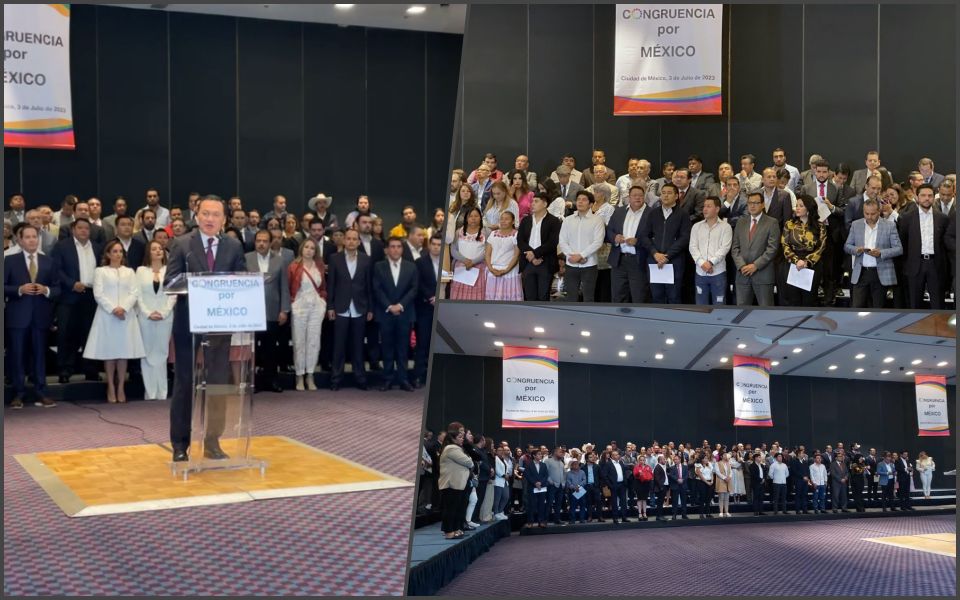 Miguel Osorio Chong y Nuvia Mayorga encabezan otra renuncia masiva al PRI y fundan nuevo movimiento