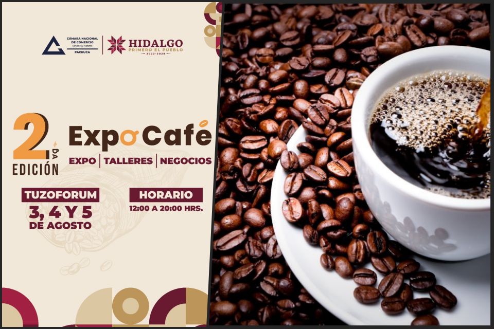 Sabores y aromas... llega la 2da Expo Café en Pachuca