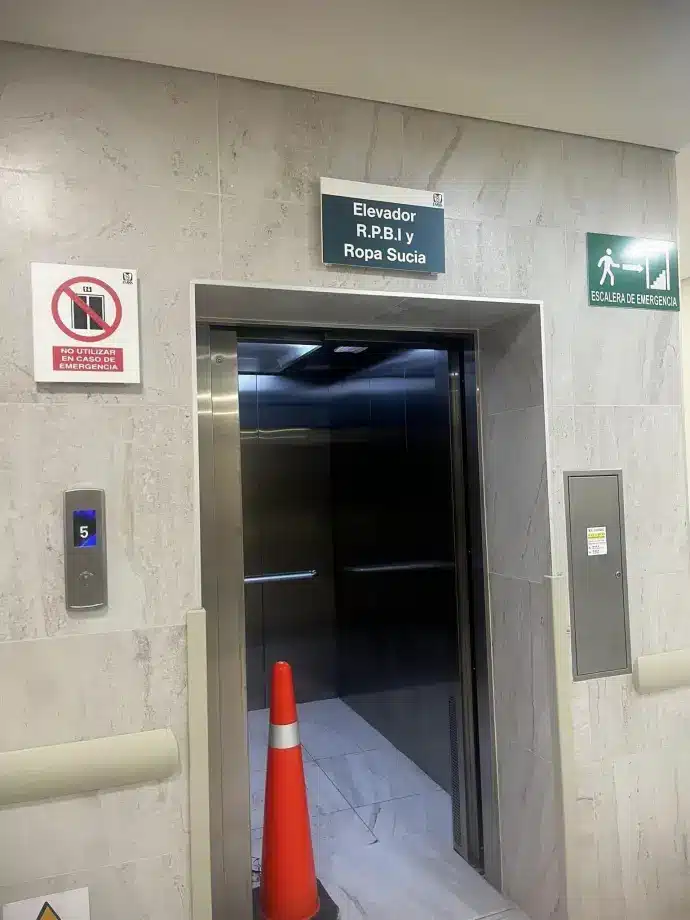 Preocupa estado de elevadores en IMSS de Pachuca... "no queremos que pase lo de Playa del Carmen"