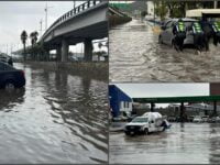 #Fotos 🌧️ Fugaz lluvia deja afectaciones en Pachuca este 27 de julio