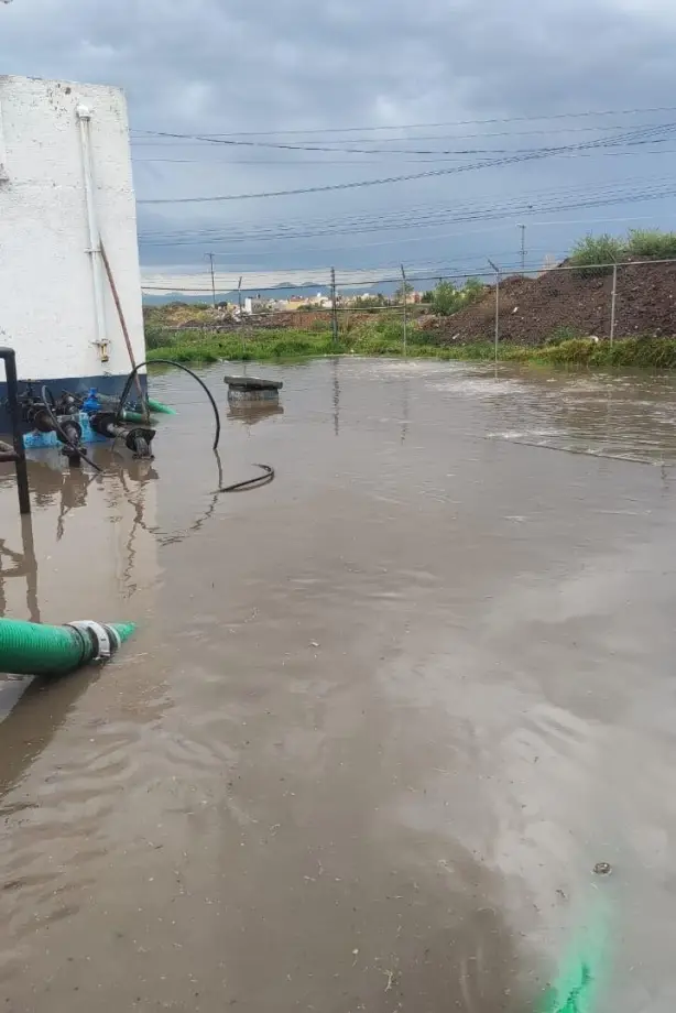 #Inundada 🌊 Colapsa el sur de Pachuca tras intensa lluvia | FOTOS