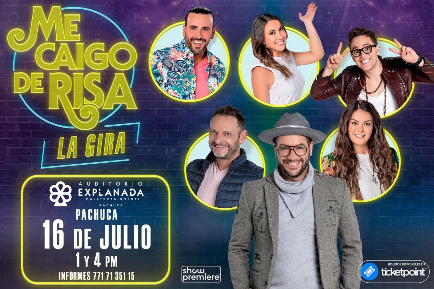 Me Caigo de Risa vuelve a Pachuca