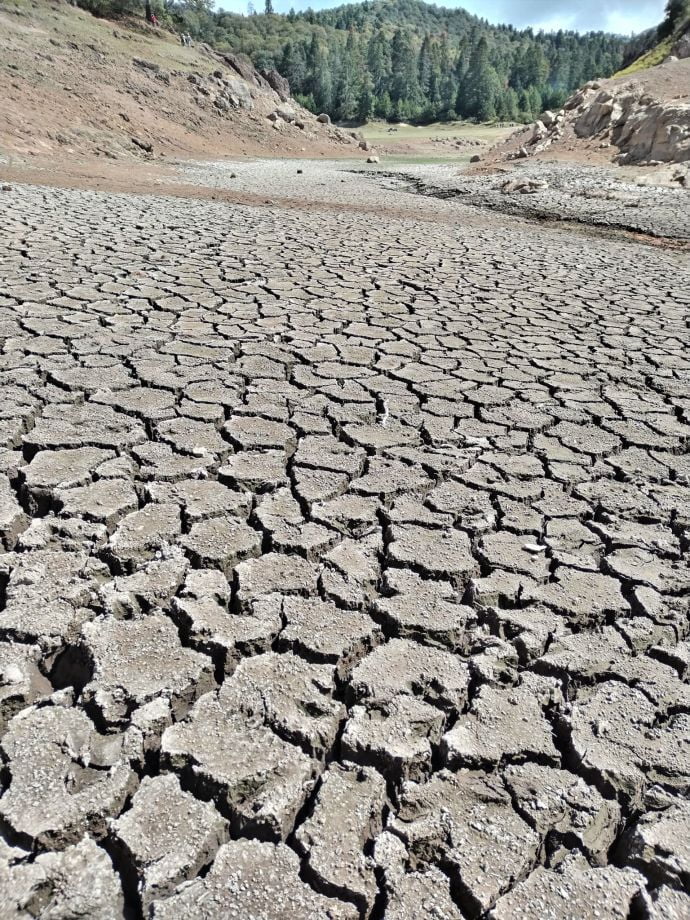 ¡Triste! 😨 Se seca la Presa Jaramillo, el tesoro escondido de Pachuca