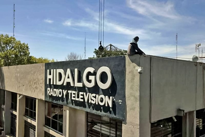 #Rehabilitado 👷 Edificio de Radio y Televisión de Hidalgo estaba en riesgo de colapso