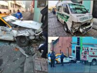 Impactan taxi y urvan de transporte público en el centro de Pachuca