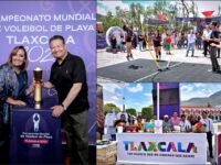 Llega a Pachuca el Trophy Tour del Campeonato Mundial de Voleibol de Playa