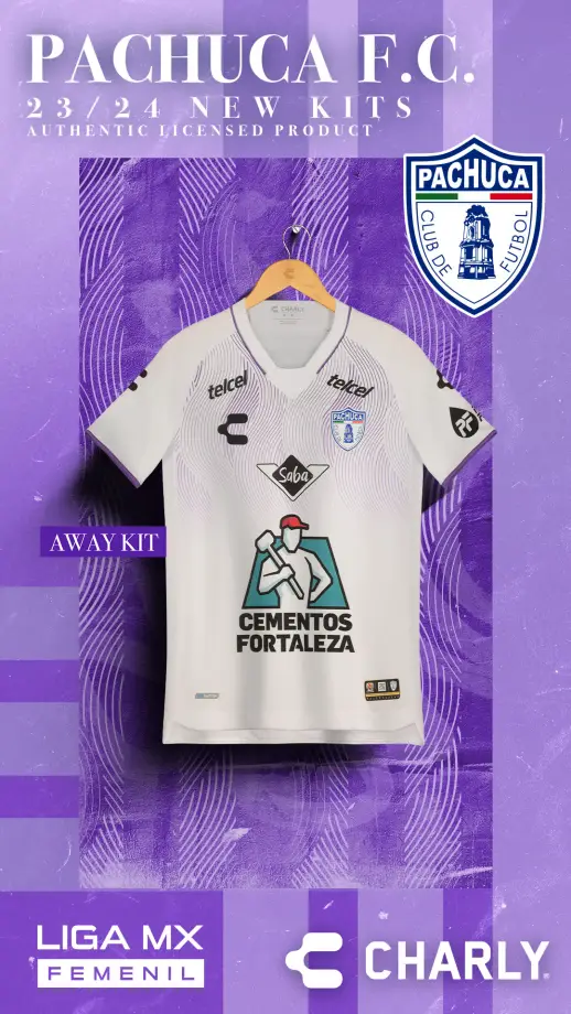 Las Tuzas tienen nueva piel: así es el uniforme de Pachuca Femenil 23-24
