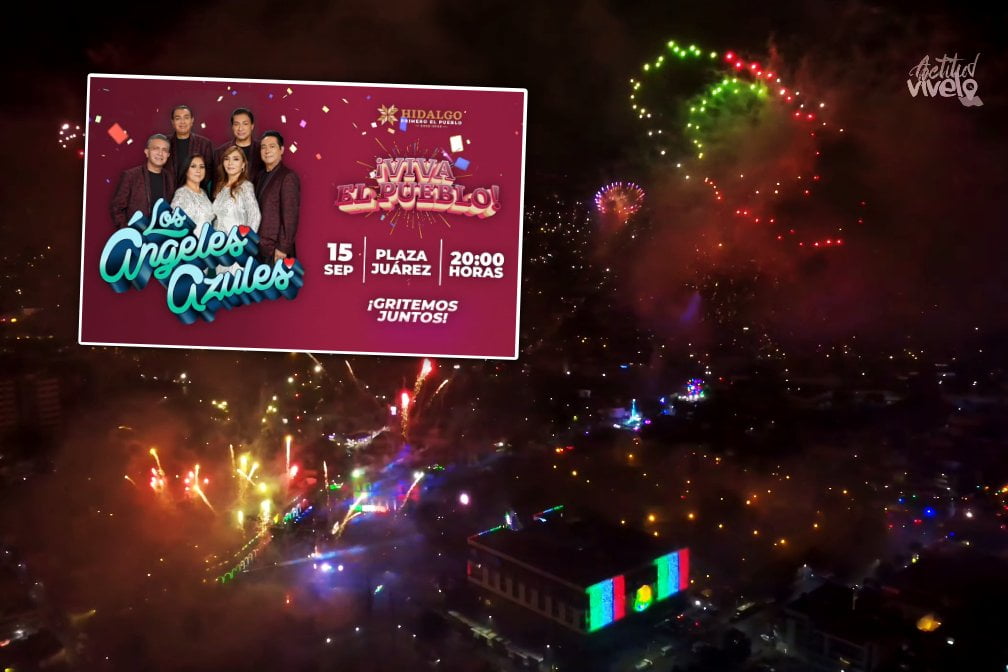 ¡#ABailar! 💃 Los Ángeles Azules, la presentación estelar para el 15 de septiembre en Pachuca