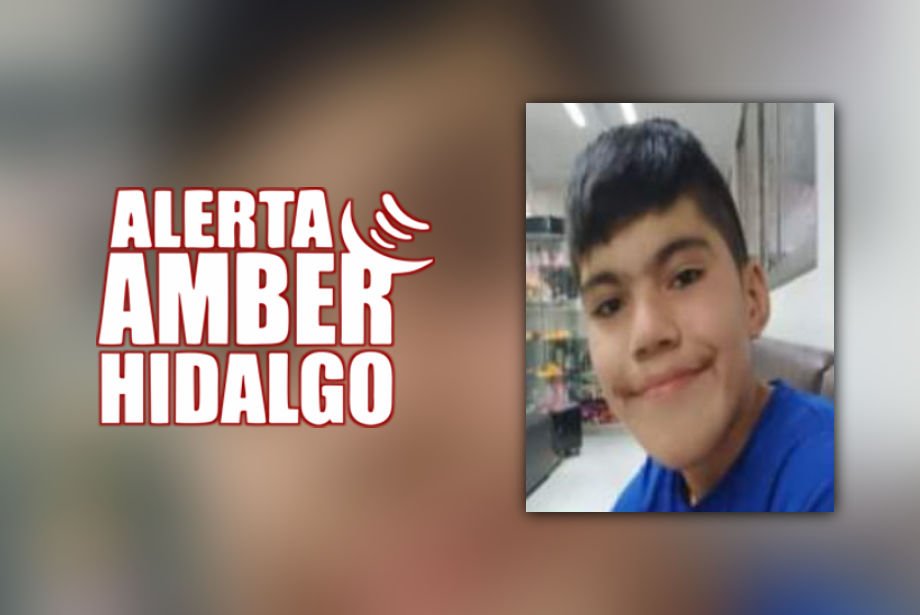 #AlertaAmber ⚠️ Luis Ángel desapareció en Pachuca; piden ayuda para encontrarlo