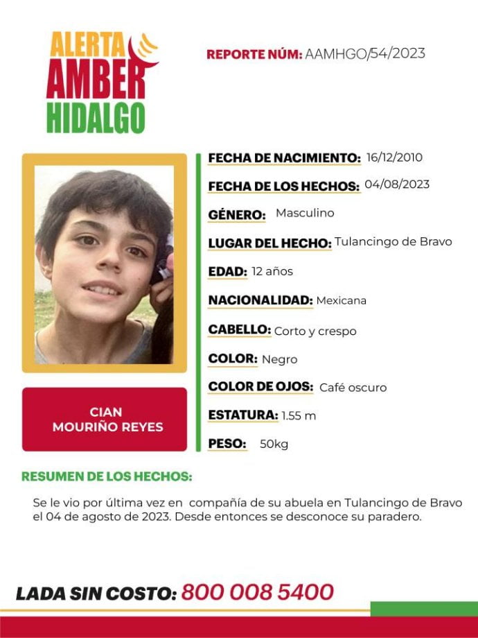 #AlertaAmber ⚠️ Desaparecen hermanitos en Hidalgo; piden ayuda para encontrarlos