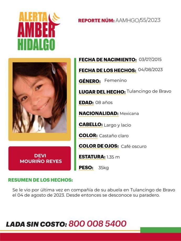 #AlertaAmber ⚠️ Desaparecen hermanitos en Hidalgo; piden ayuda para encontrarlos
