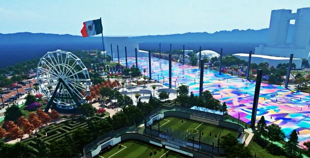 ¡Espectacular! Así quedará el Parque David Ben Gurión de Pachuca (fotos y video)