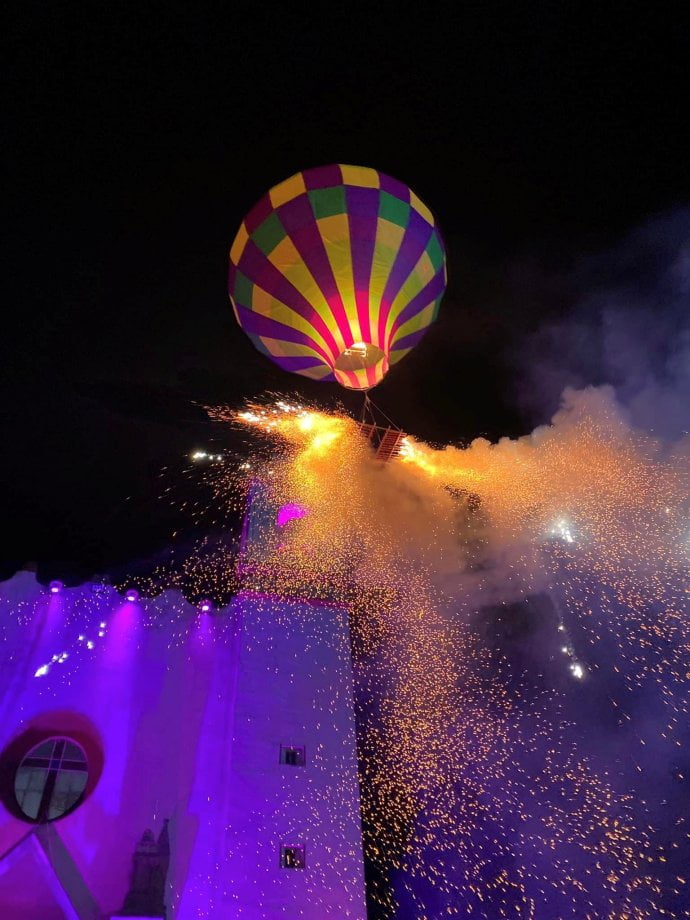 #Galería 🏮 Así se vivió el espectacular Festival de Globos de Cantolla en Chilcuautla