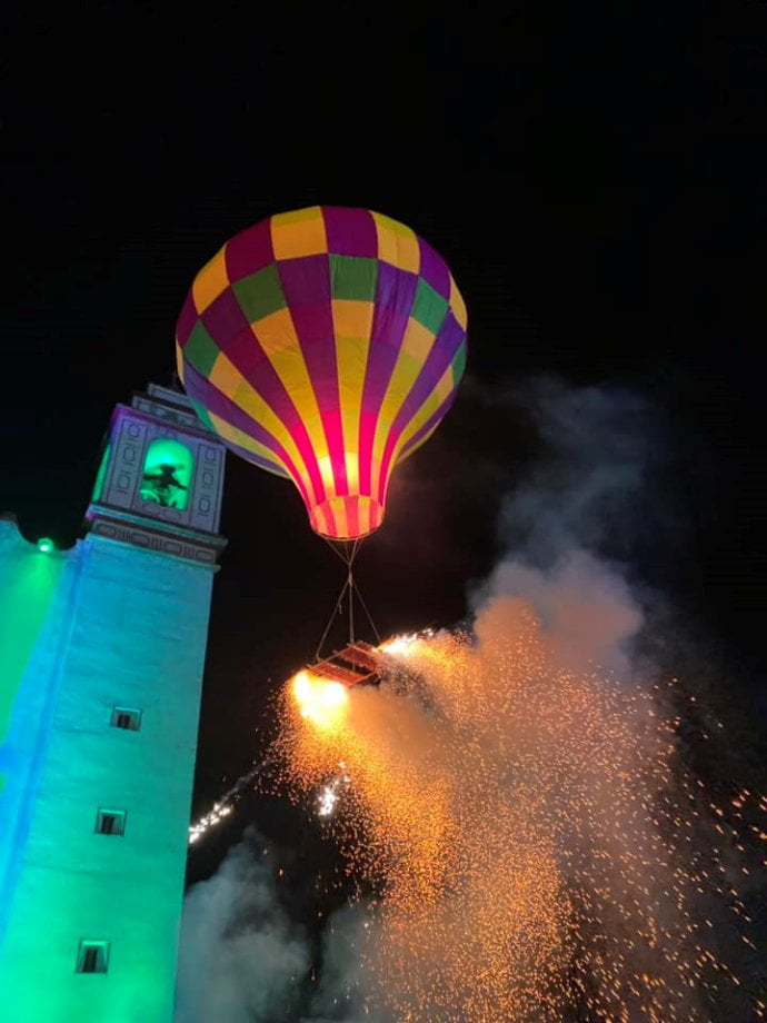#Galería 🏮 Así se vivió el espectacular Festival de Globos de Cantolla en Chilcuautla