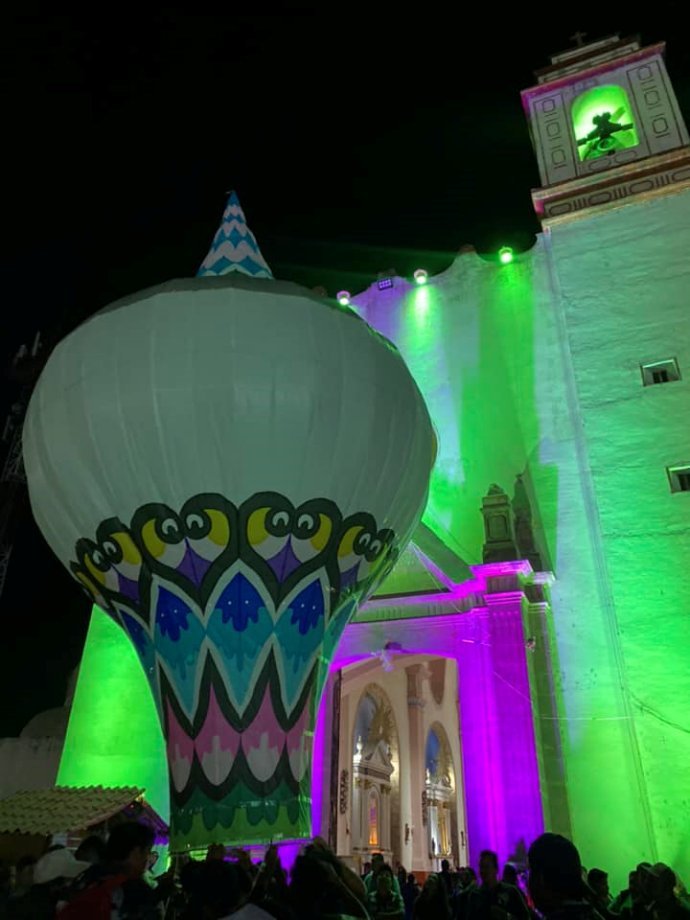 #Galería 🏮 Así se vivió el espectacular Festival de Globos de Cantolla en Chilcuautla