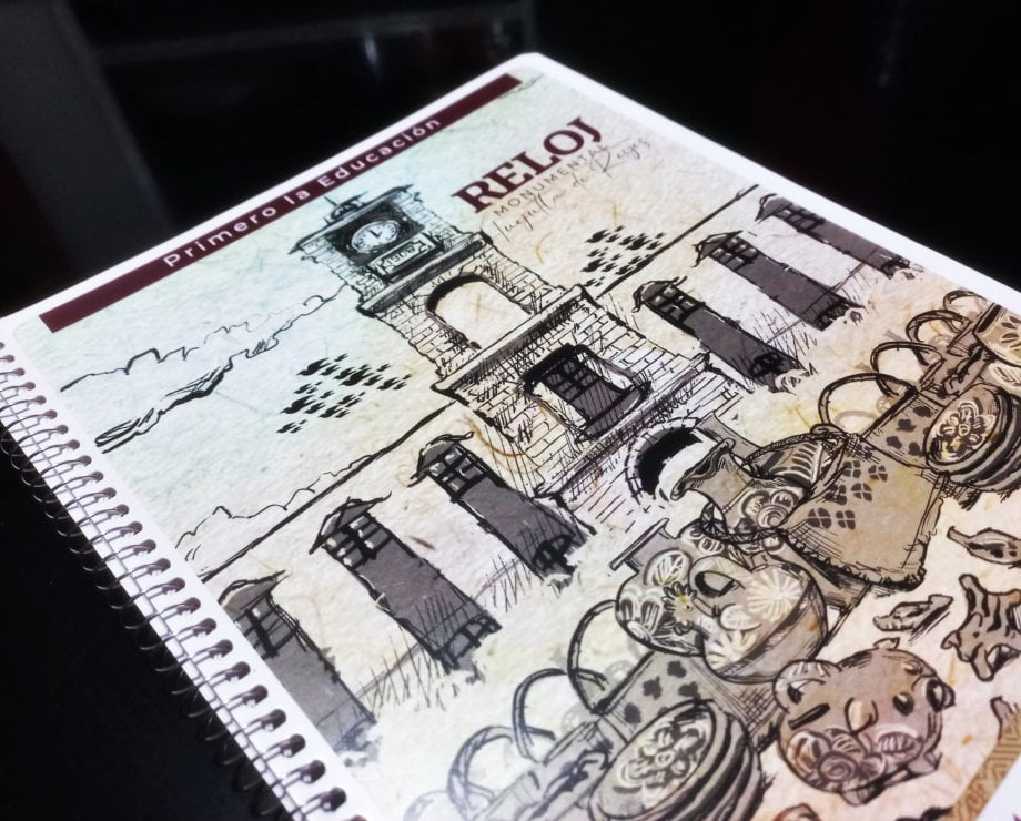 Bellos diseños: causan furor libretas de Hidalgo | FOTOS
