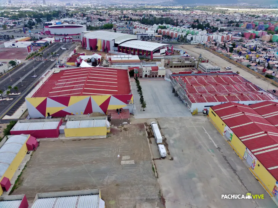#Renovada... Así están remodelando las instalaciones de la Feria de Pachuca | Fotos y video