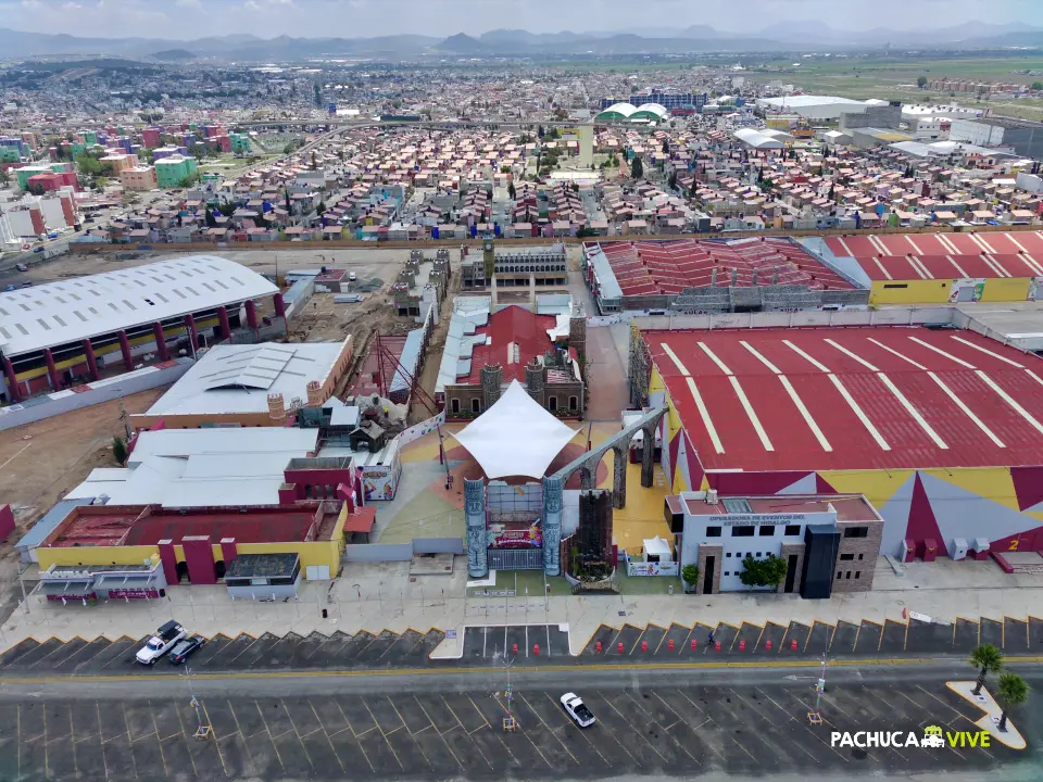 #Renovada... Así están remodelando las instalaciones de la Feria de Pachuca | Fotos y video