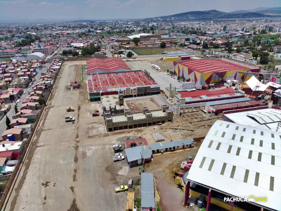#Renovada... Así están remodelando las instalaciones de la Feria de Pachuca | Fotos y video