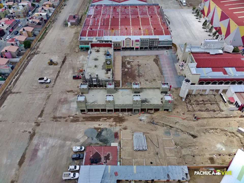 #Renovada... Así están remodelando las instalaciones de la Feria de Pachuca | Fotos y video